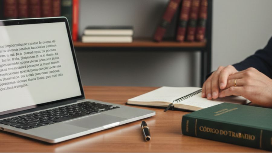 Advogado analisando direitos trabalhistas relacionados à demissão  