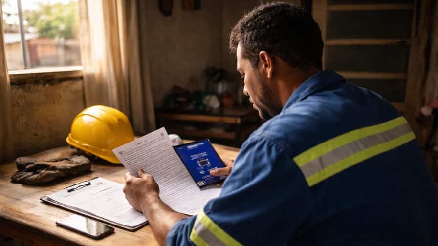 Vista aérea da área industrial de Bangu com galpões e fábricas na Zona Oeste do Rio de Janeiro